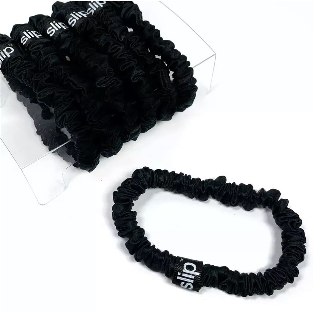 Slip Pure Silk Hair Tie in Black (single only)
